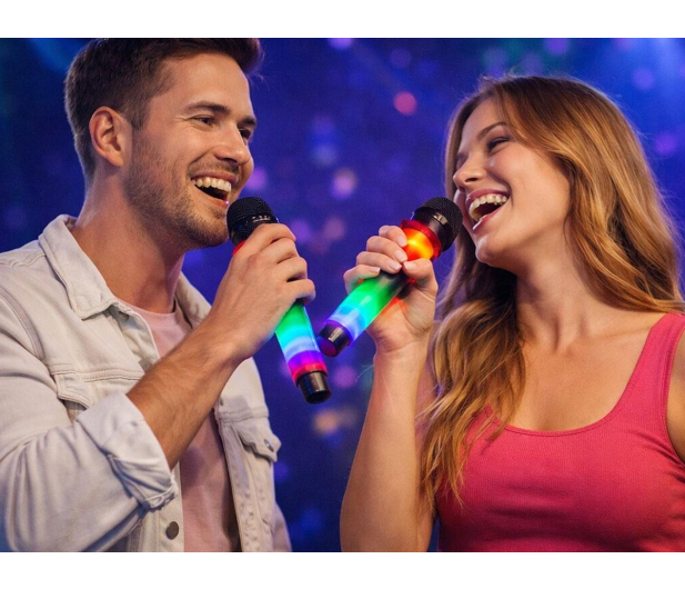 MusicMate Mikrofon bezprzewodowy zestaw MM-300 ColorVoice Duo - 1588511 - zdjęcie 8